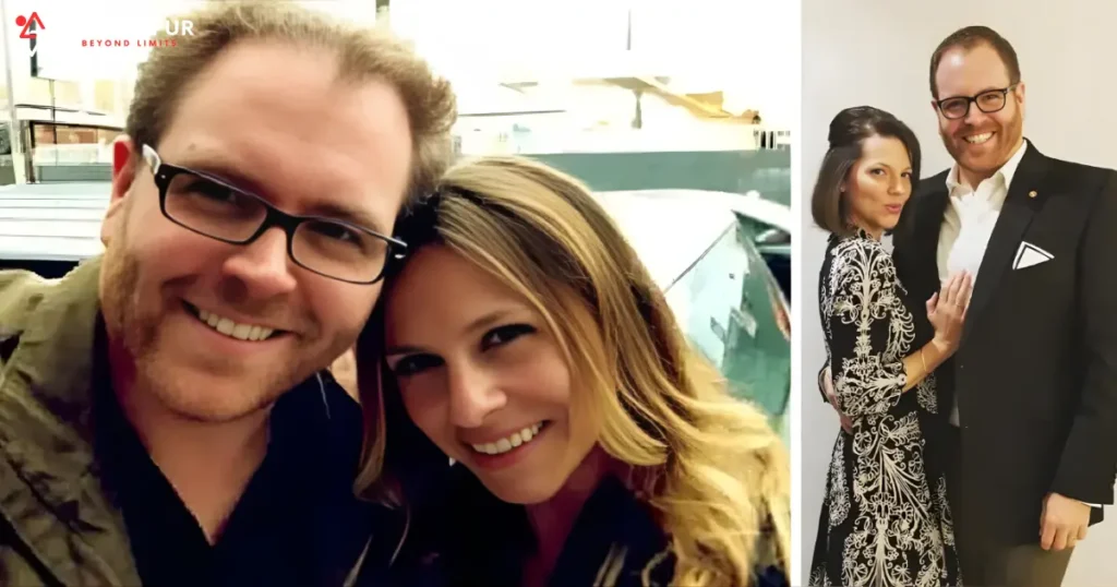 Josh-Gates-picture-with-his-wife