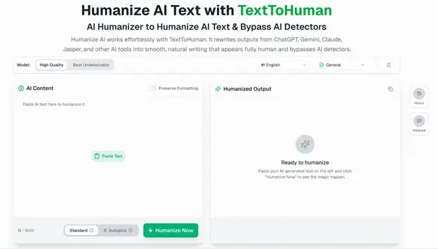 TextToHuman.com Review 2026: Features, Pricing & Real Results for Content Marketers