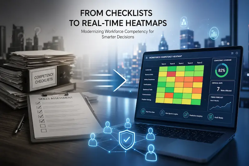 From Checklists to Real-Time Heatmaps: How US Enterprises Are Modernizing Workforce Competency