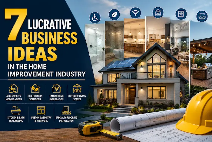 7 Lucrative Business Ideas in the Home Improvement Industry