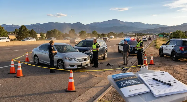 What To Do After an Accident in Colorado Springs