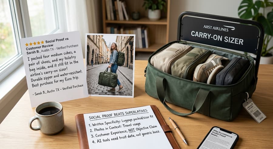 Why Ecommerce Social Proof Beats "Our Best Selling Product"